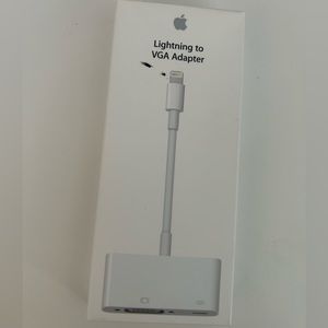 New in box apple lightening to VGA adapter